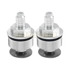 2x Motorbike Preload Fork Cap For Honda CBR250 MC19 37MM Adjust Bolt x2 #36W