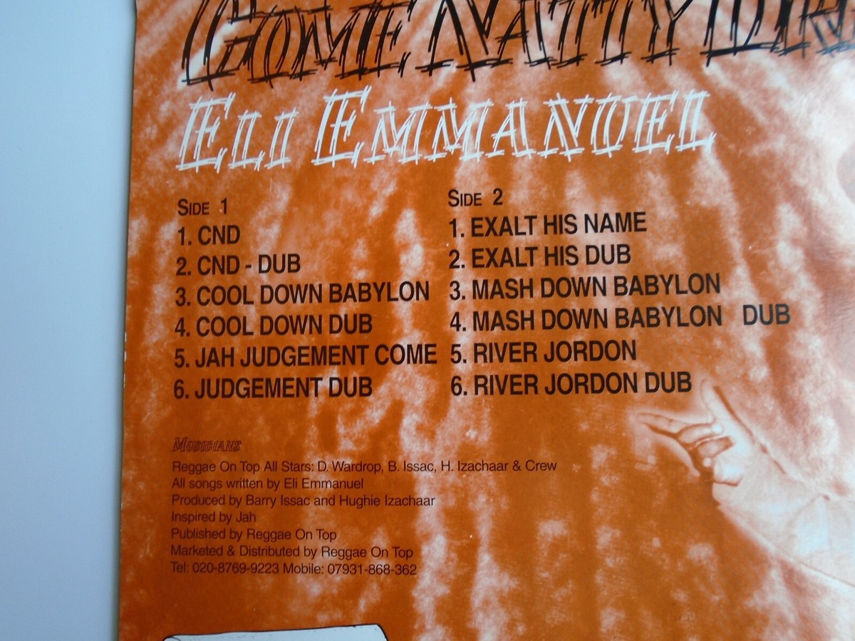 ELI EMMANUEL Come Natty Dread LP new mint vinyl | eBay UK