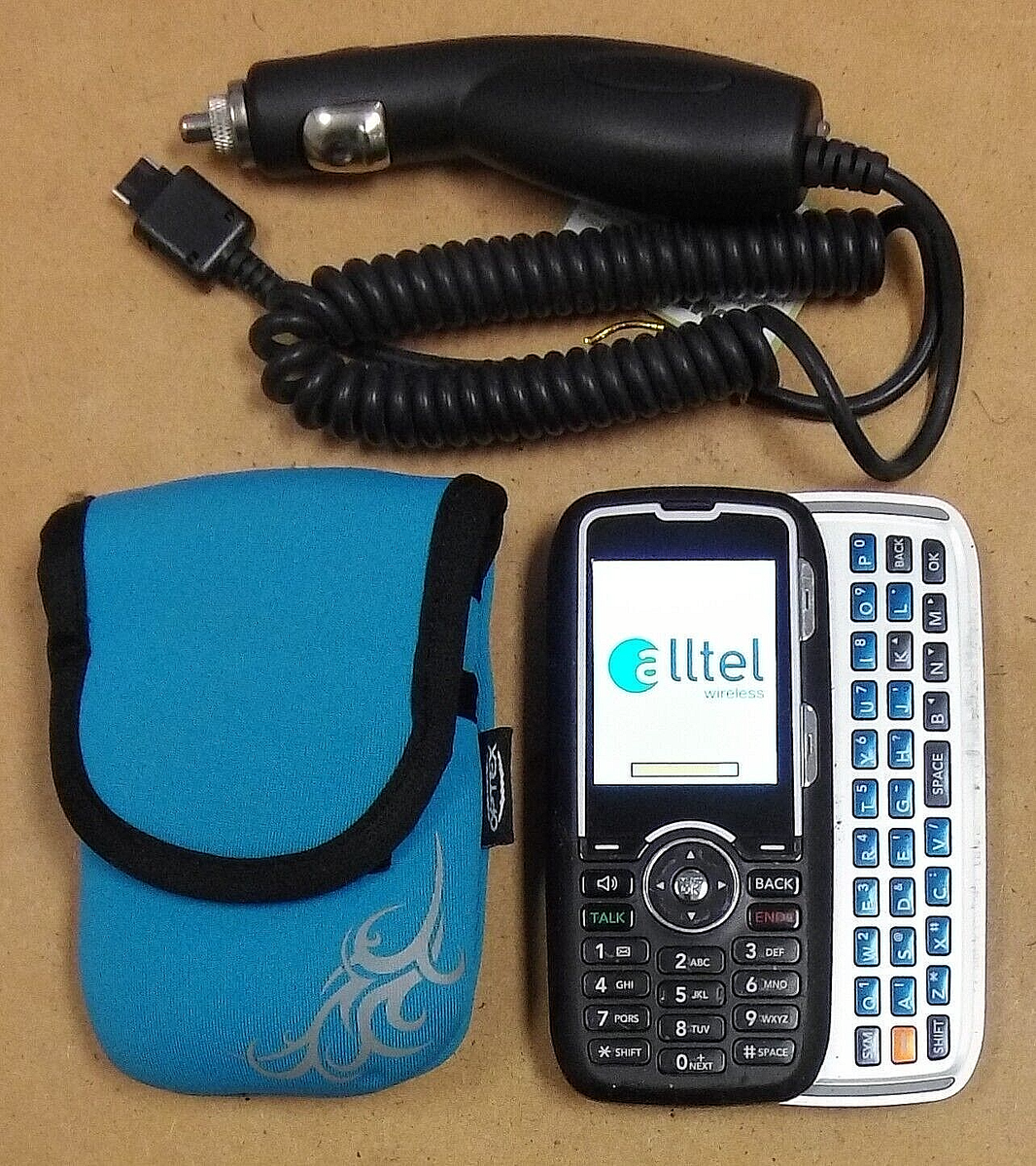 LG Scoop / Rumor AX260 - Black & Silver ( Alltel ) Super Rare CDMA