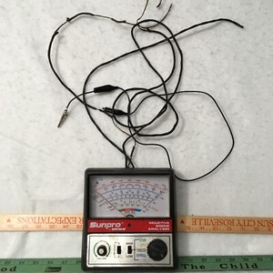 Sunpro By Actron Inductive Engine Analyzer CP7673 wires spliced see photos