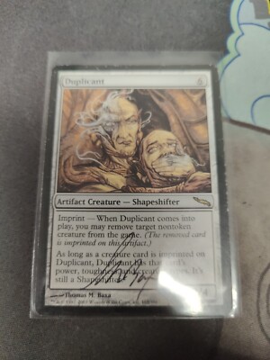 duplicant card mtg allow you to target any creature Magic the Gathering [048] MIRRODIN Single All cards will be carefully packed for safe transit 1x Signed Duplicant Magic The