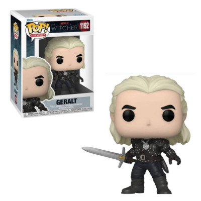 Netflix Der Witcher Geralt 9.5cm Pop Fernseher Vinylfigur Funko 1192
