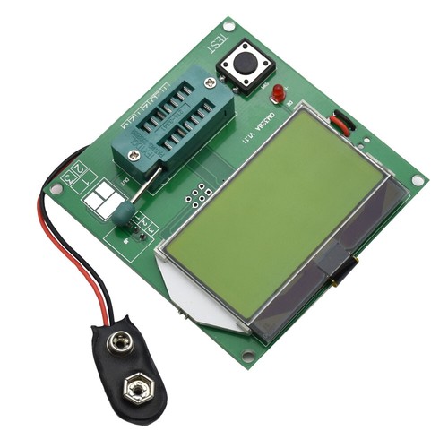 Testeur De Transistors GM328A Avec Compteur De Fréquence Et Générateur D'ondes Carrées - écran LCD