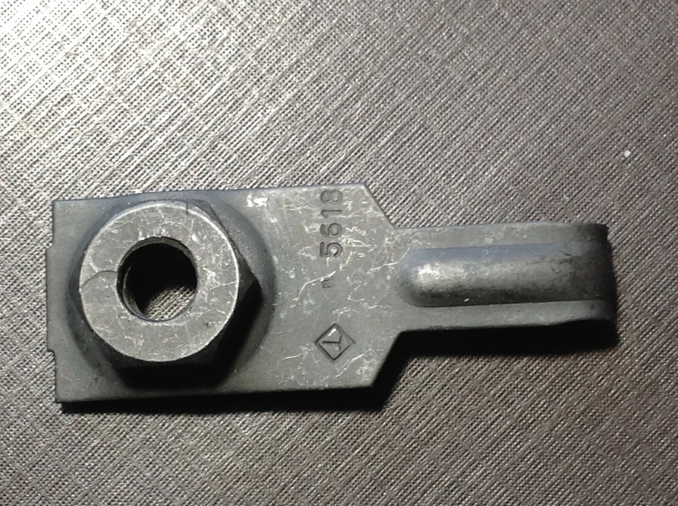 2 pcs NORS stabilizer bracket 5/16-18 nuts 1965-1972 Ford Galaxie LTD 379913-S - Image 2 of 4