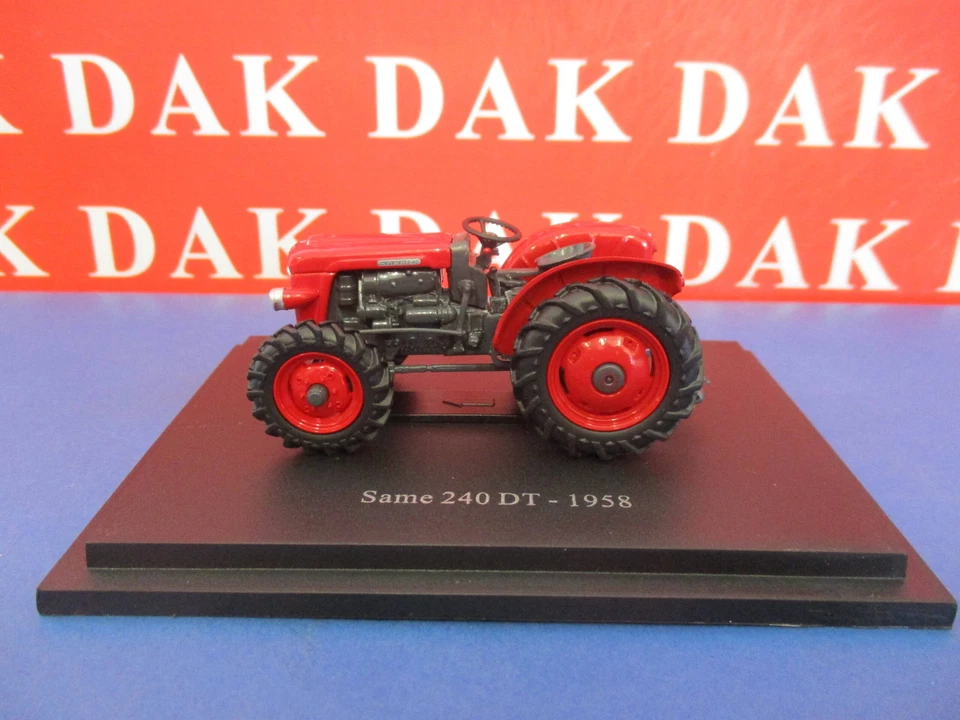 Die cast 1/43 Modellino Trattore Farm Tractor Same 240 DT Italy 1958 - Immagine 2 di 3