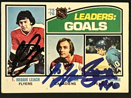 AUTOGRAPHED 1976-77 O-PEE-CHEE HOCKEY CARDS YOU SELECT GROUP 2 (SOME NOT SIGNED)