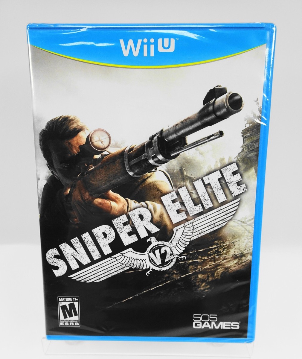 SNIPER ELITE V2 💥 (Nintendo Wii U, 2013) 🚁 NEW FACTORY SEALED MINTY 🚛