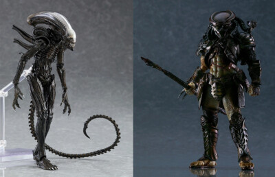 figma ALIEN and PREDATOR Collector Action Figures | Takayuki