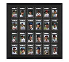 SGC Graded Card Frame Display Holds (24) Slabs Baseball, UV Protection