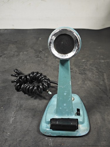 Vintage Non-Working Microphone with Defects - No Packaging - Zdjęcie 7 z 8
