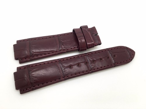 Brandneu Cartier Burgunder Lederband Armband für Balon Bleu Modell - Bild 1 von 4