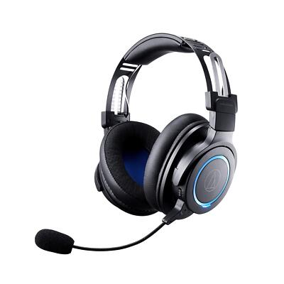 Audio-Technica Ath Wireless Stereo Headset, Over-The-Head, Schwarz (Ath-G1wl)