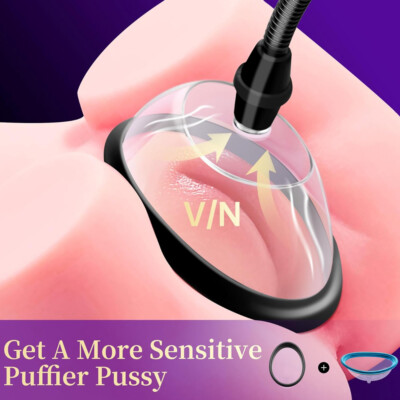 Vaginal Pump Female Clit Clitoris Sucker 2 Cups Enhancer Stimulate Women Sex  Toy