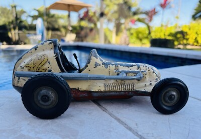 Vintage Roy Cox Thimble Drome Champion Tether Car 42 Early Late 1940 s No Engine