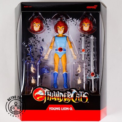 THUNDERCATS YOUNG LION-O Ultimates Super7 Deluxe Action Figure NEU Ultimate