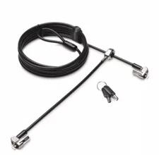 Kensington Micro Saver 2.0 Single Keyed Twin Lockhead Laptop Lock Custom Keyed