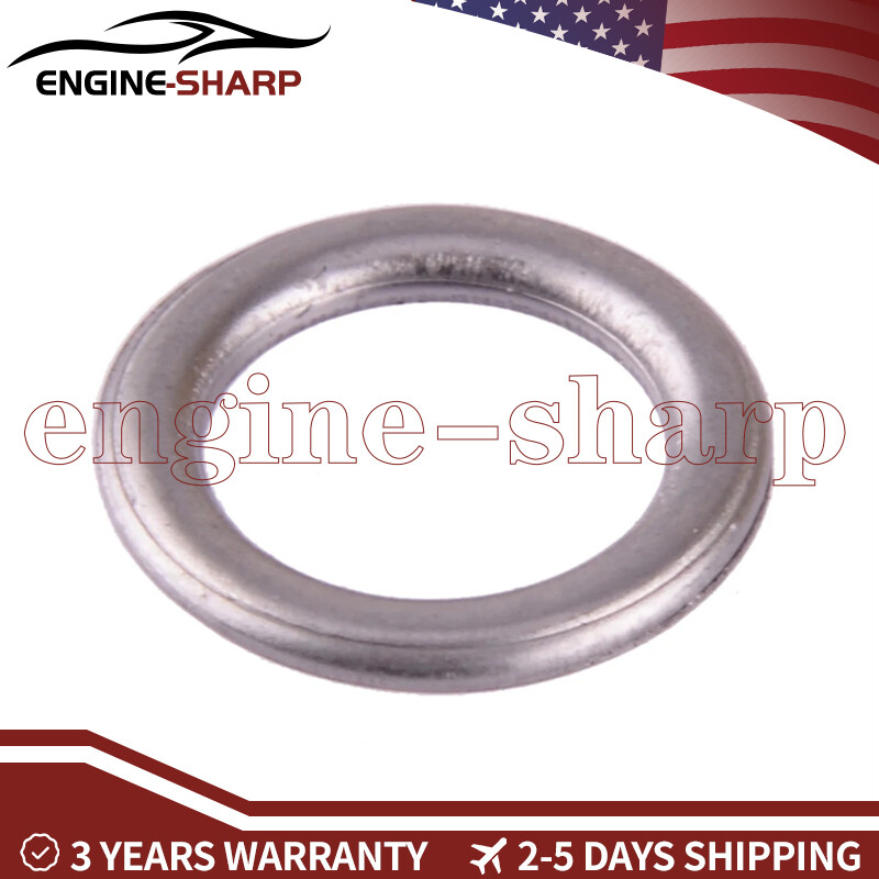 Rexka 2 Sets ATM Transmission Pan Drain Plug with Gasket for Toyota Lexus 90341-10021 & 35178-30010
