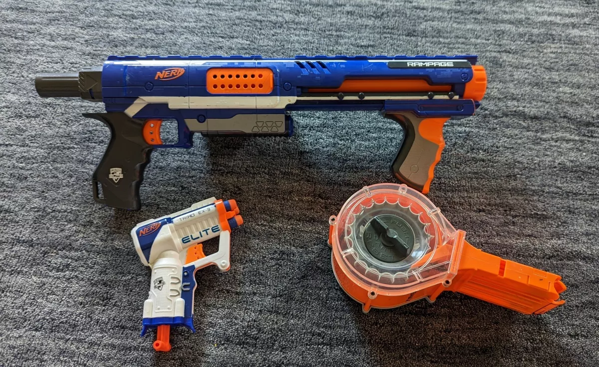 nerf gun n strike elite rampage