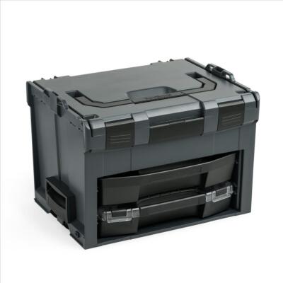 LS-Boxx 306 anthra mit i-Boxx 72 A3 Sortimo Bosch L Boxx Werkzeugkoffer-System