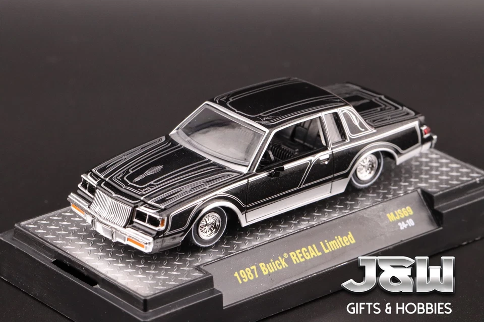 M2 Buick Regal Limited Lowriders 1987 31500 MJS69 1/64 - Image 4 of 4
