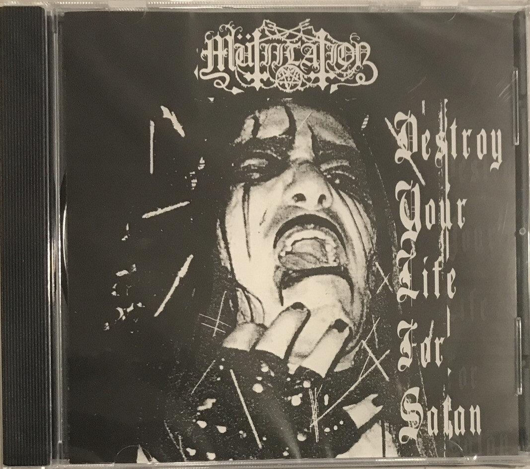 Mütiilation – Destroy Your Life For Satan CD 2022 Osmose–OPMCD666