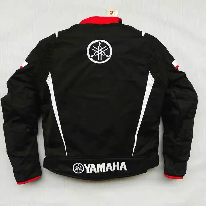 完売品✨Juemi Big Silhouette Moto Jacket 黒 F Men's Yamaha Motorcycle Motorbike Racing Jacket Mesh Fabric