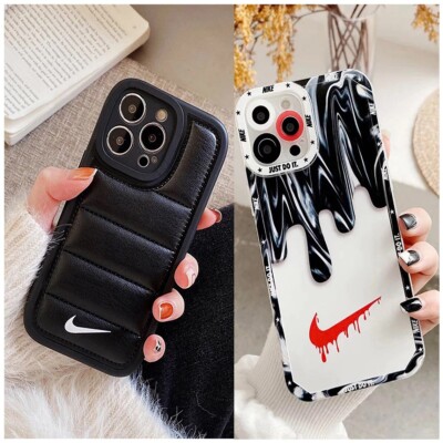 Case For iPhone 17 16 e 15 14 13 12 11 Pro Max XR XS Mini Nike