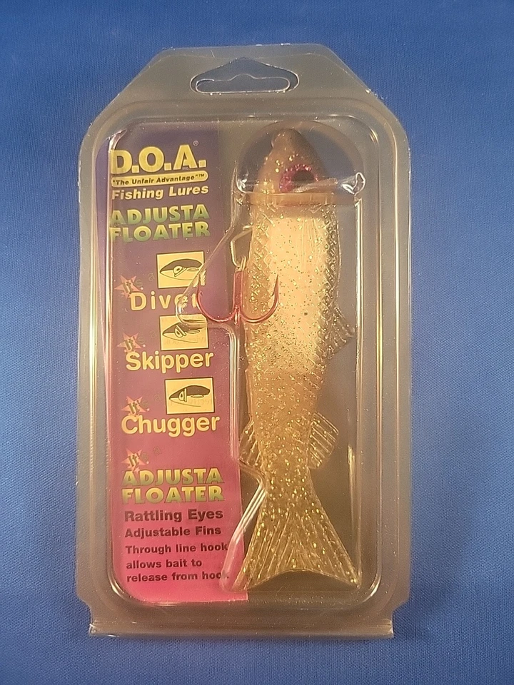 D.O.A. Controlador flotador Adjusta, patrón, chugger, ojos traqueteantes_aletas ajustables Foto 2 de 3