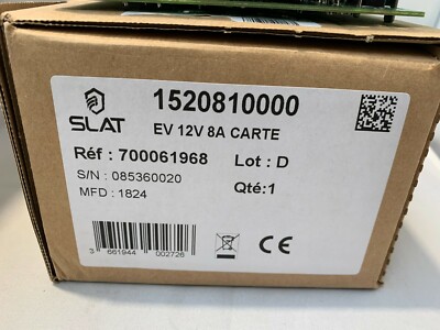 Carte électronique SLAT 12V 8A Réf 700061968 - Neuf, Dimensions 158x112x47 Mm