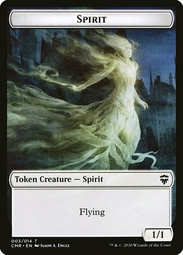 Tokens of Spirit Uncut Foil Token Sheet - Kickstarter Exclusive