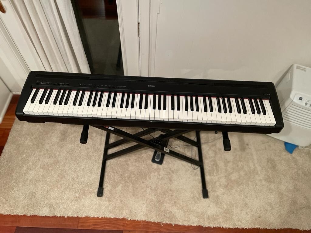 Yamaha P85 Digital Piano with Stand Barely Used! eBay