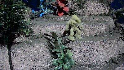 Battle Beasts Laser Beasts Pale Green Dinogator Clear orb American made