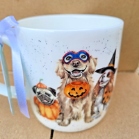 Tasse Trick Or Treat Mug Wrendale Kaffeetasse 0.4Ml Kaffeebecher Halloween Hunde