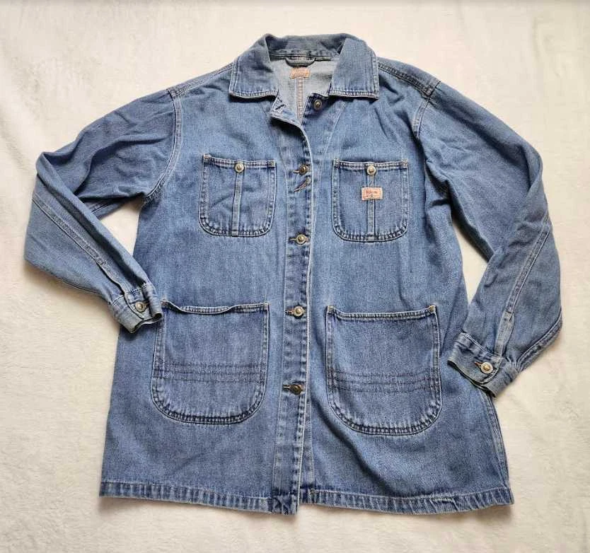 Vintage 90s women s oversized Ki ko mo denim shirt jacket chore coat