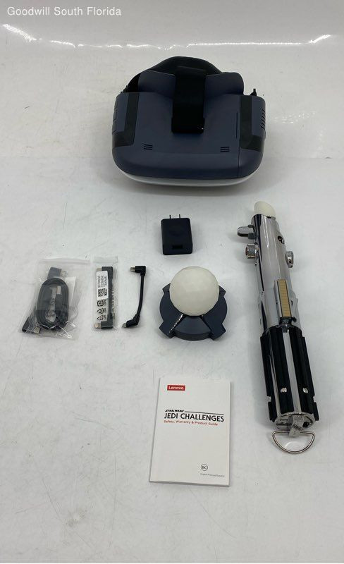Lenovo Star Wars Jedi Challenges VR Headset With Accessories Not Tested-image
