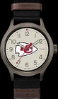 Timex Men's NFL Clutch Kansas City Chiefs  Men's Watch 40MM Titanium Case 50M WR