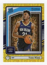 2024-25 Panini Donruss - Rated Rookie Yves Missi #217 Choice Gold /10 (RC)