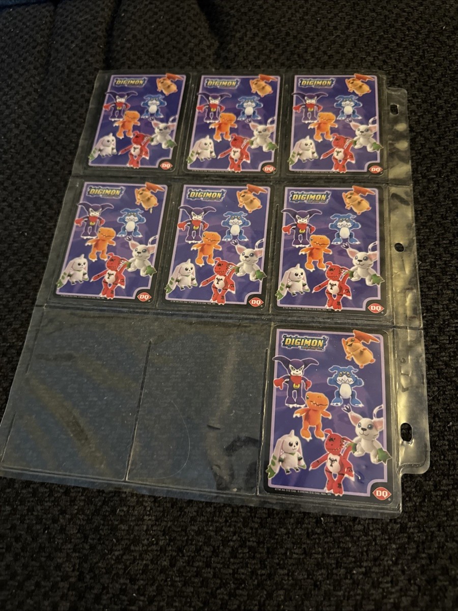 Digimon Dairy Queen Promo Card Set 1-7 2002 | eBay