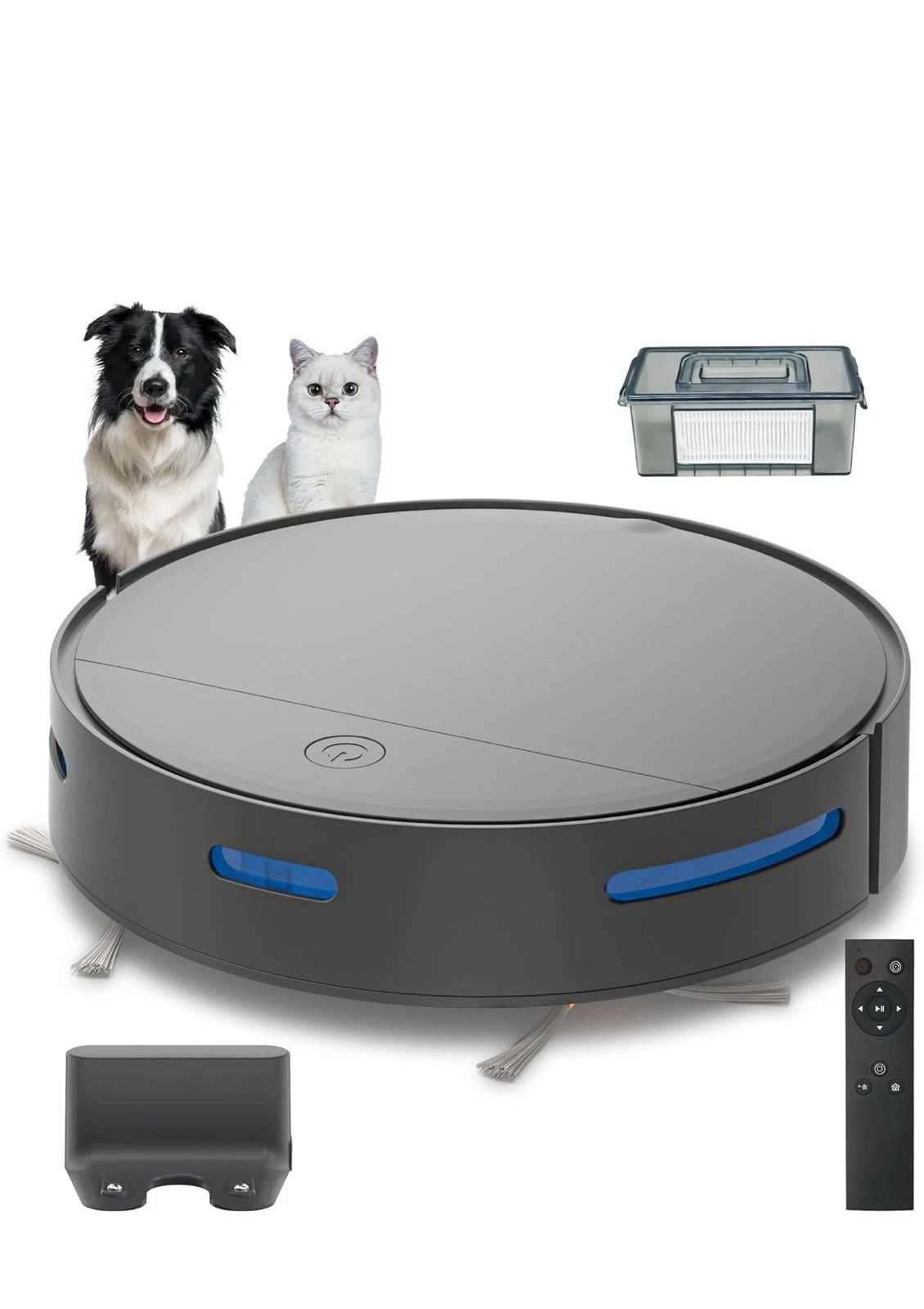 Robot Vacuum Cleaner Auto recharge App Wifi Control Anti Drop FREE SHIPPING
