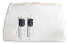 Dreamland 16925 Heated Overblanket Intelliheat Double Size Dual Controls White