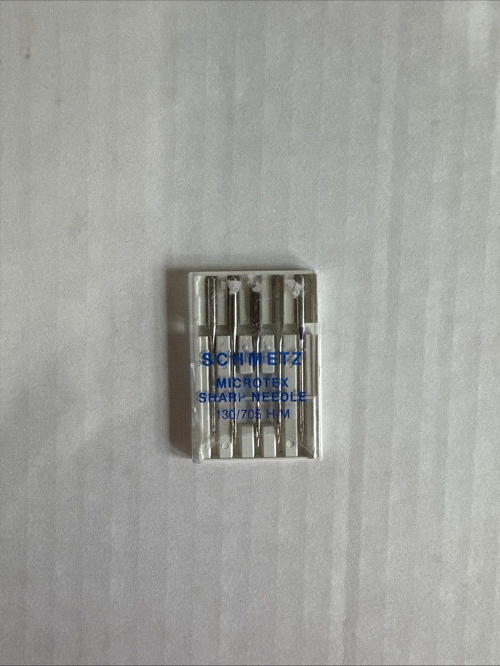 MUVA Universal Sewing Machine Needles - 5 Pack 110/18 Flat Shank Home Sewing Needles