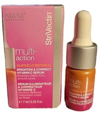 NIB StriVectin Super-C Retinol Brighten Vitamin C Multi-Action Serum 0.25 oz