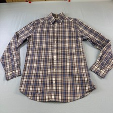 Holderness Bourne Mens Andrews Shirt Fescue Plaid Tailored Fit M HB2193.658