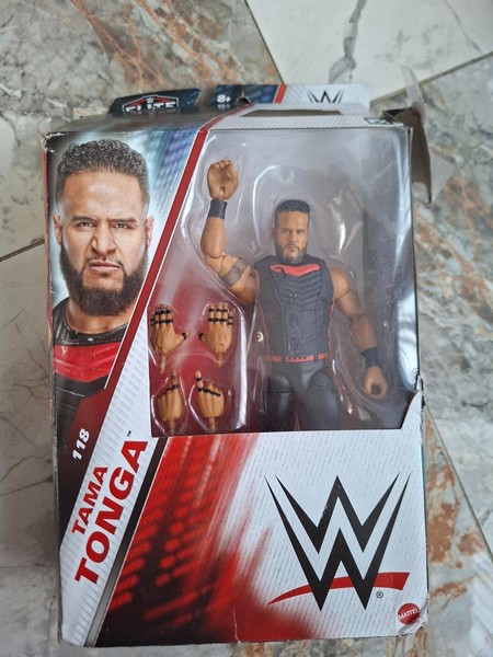 WWE Mattel Elite 118 Tama Tonga - Bloodline Wrestling Action Figur Basic RAW NEU-image