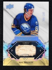 2019-20 Upper Deck Engrained Remnants 66/100 Phil Housley #R-PH HOF 4qa