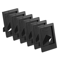 6 Pcs Mini Picture Frames 2.4 x 3.5 Inch Rectangle Photo Frame, Black