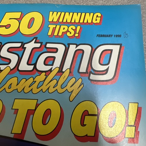 Mustang Monthly Mag/Feb/1990/50 Gewinnertipps/Händler direkt 275 PS to go T86 - Bild 2 von 11