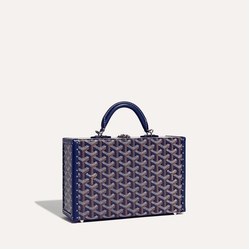 Goyard Grand Hotel Trunk Bag Navy stamp GHOTELPMLTY12CL12P 143653054
