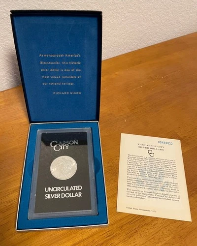 1883-CC GSA Morgan Silver Dollar Uncirculated w/ Box & COA