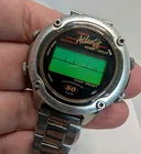 Vintage Timex Atlantis 100 Digital Quartz Watch Silver - Parts Only